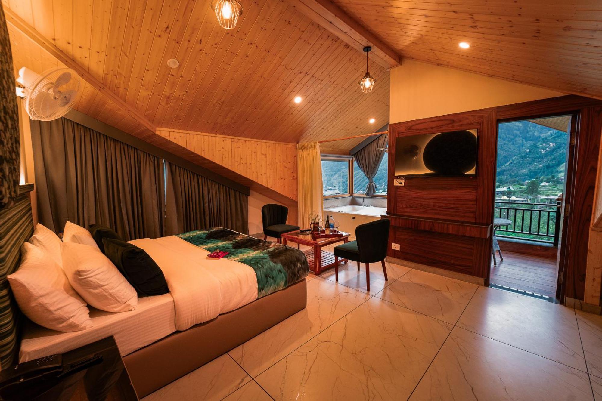 Nazaara - A Luxe Retreat Hotel มะนาลี ภายนอก รูปภาพ